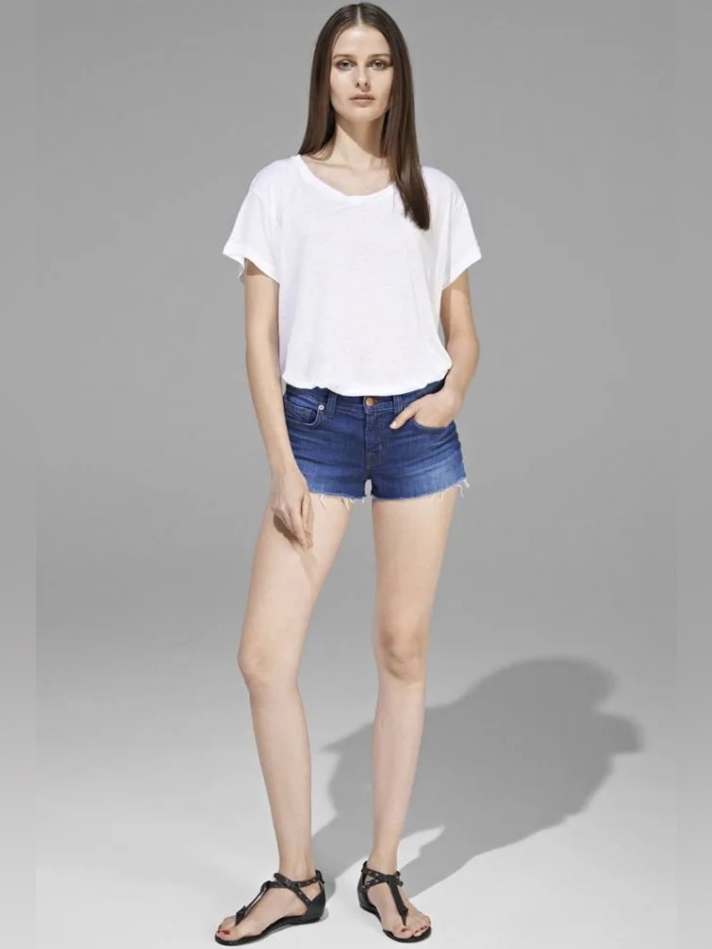J Brand Cut Off Denim Shorts